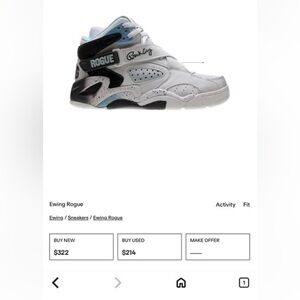 Patric Ewing “ White Shadow Rogue”